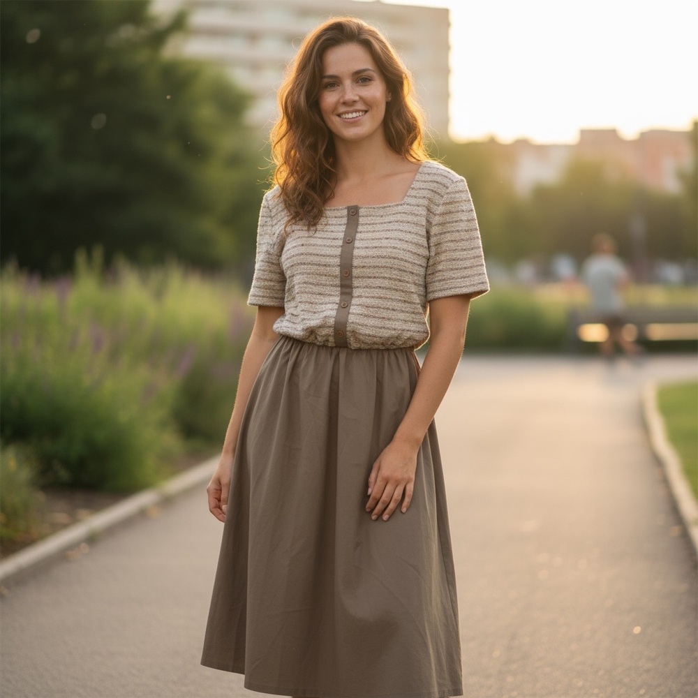 Butte Blouson Dress Union Made Vintage 14